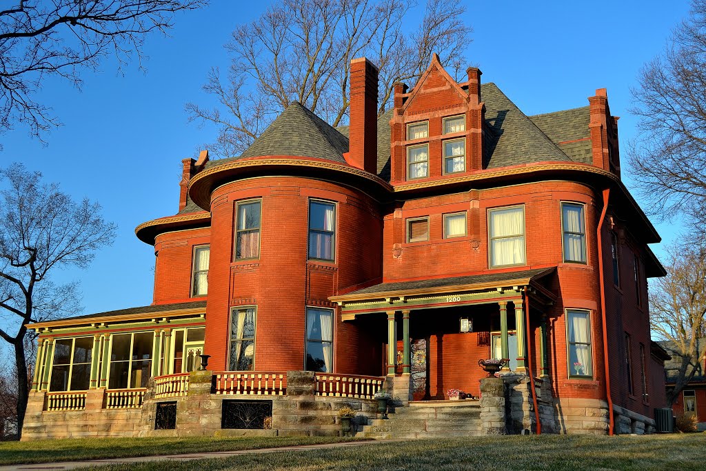 Burt House - 1895 by Juan Brown