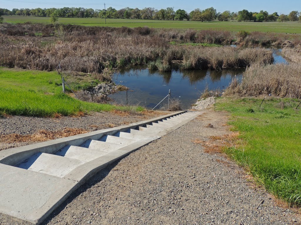 Cement Stairs on the Levee by Steve Schmorleitz, NationalParkLover.com