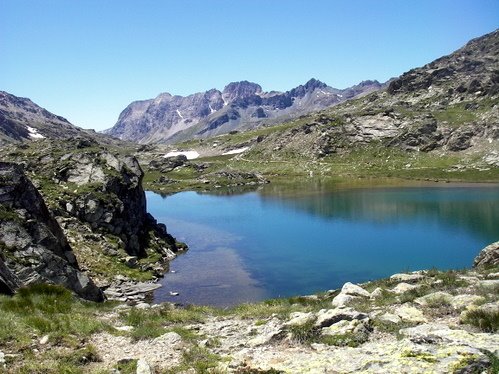 Le Péouvoux depuis le col Longet by Tom.B