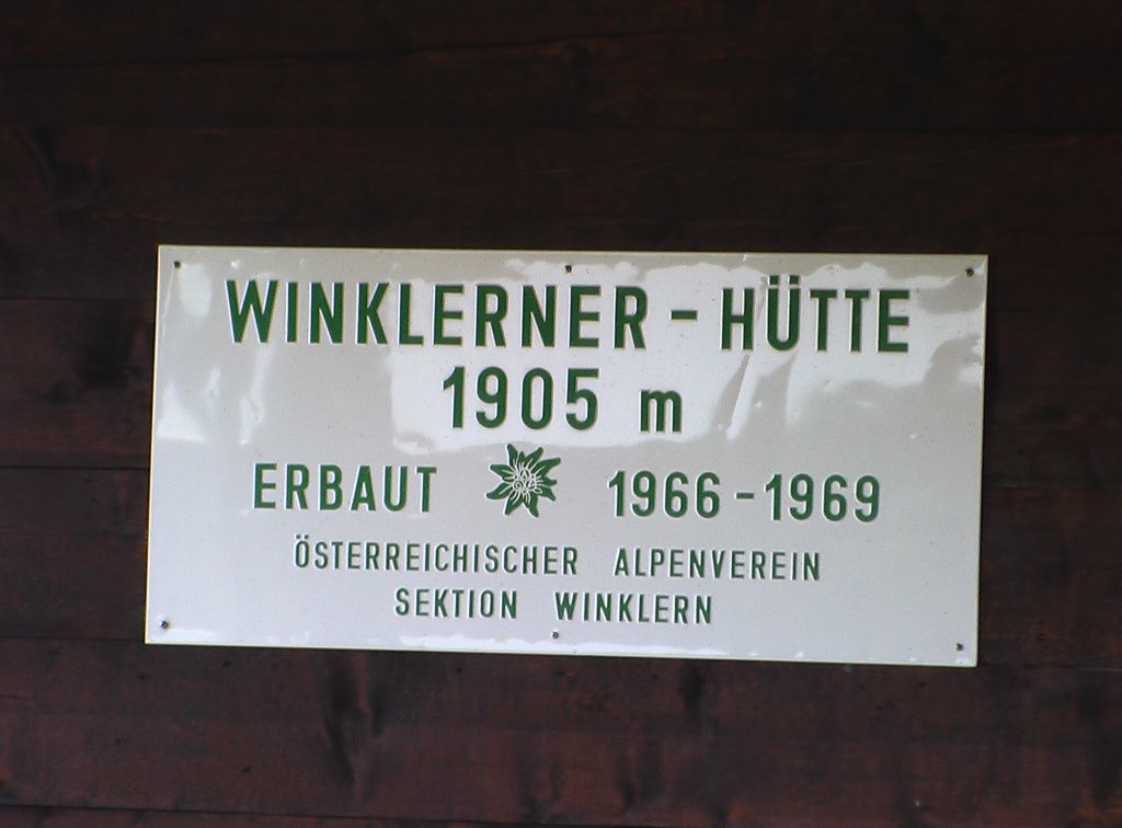 Winklerner hutte by Krasovs