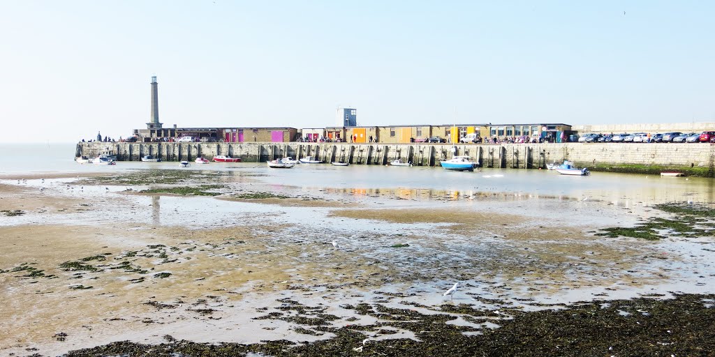 Low Tide, Margate Harbour by Chris Seager