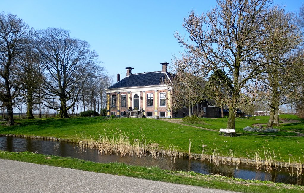 Usquert, Boerderij, Streeksterweg by Jan Lalkens