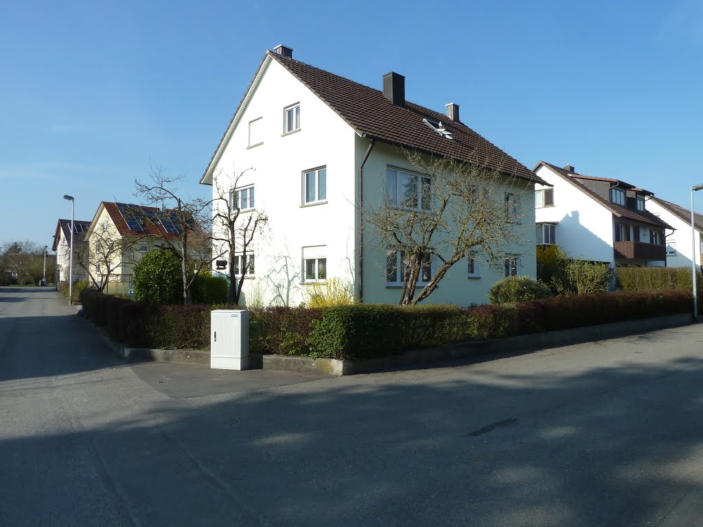 Espelweg, Martin-Luther-Straße, Böhringen, 78315 Radolfzell am Bodensee, Deutschland 140327 by helicop