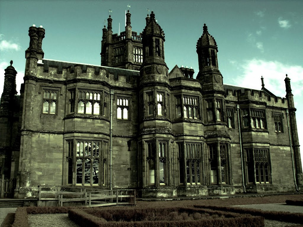 The East Side of Margam Castle by MissBrandyGreen