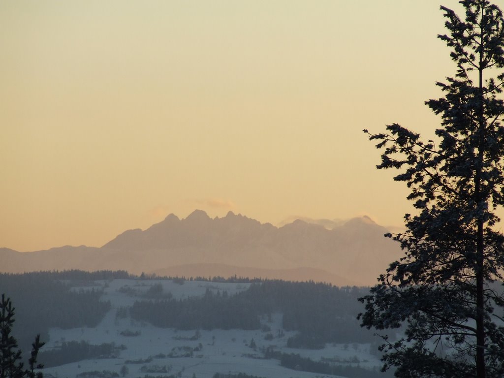 Tatry widok z wyciągu by zigu