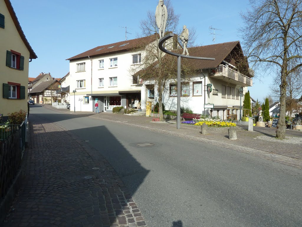 Hauptstraße, 78343 Gaienhofen, 140330 by helicop