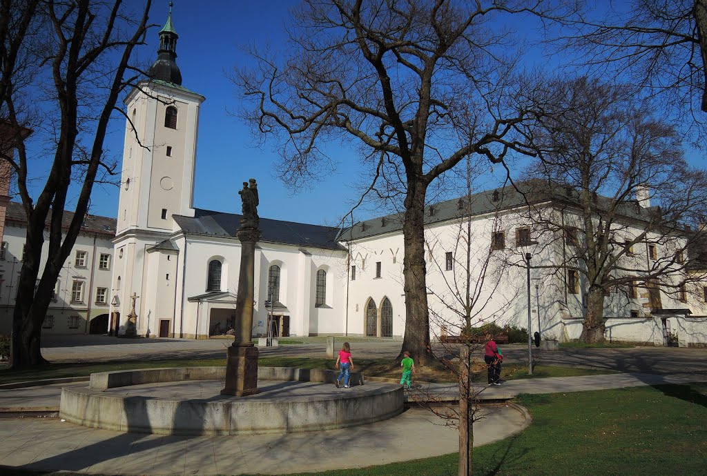 Zámek a kostel sv. Václava v Lanškrouně by ZdenHer