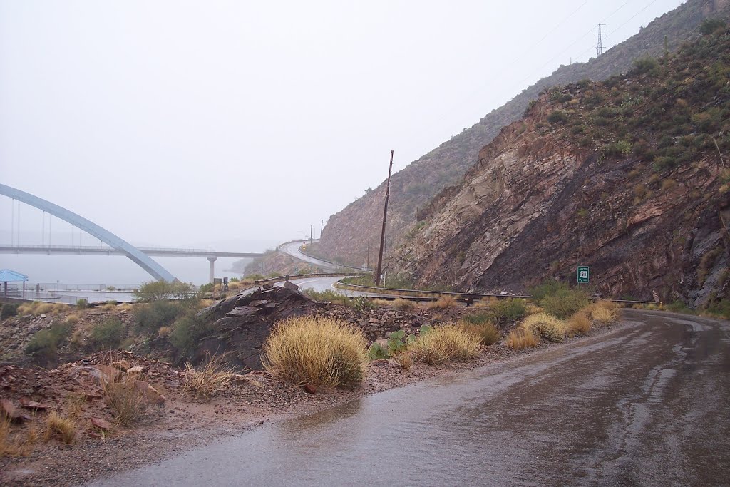 Tonto National Forest-AR-- Roosevelt Dam- Salt River/Theodore Roosevelt Lake by cheets99