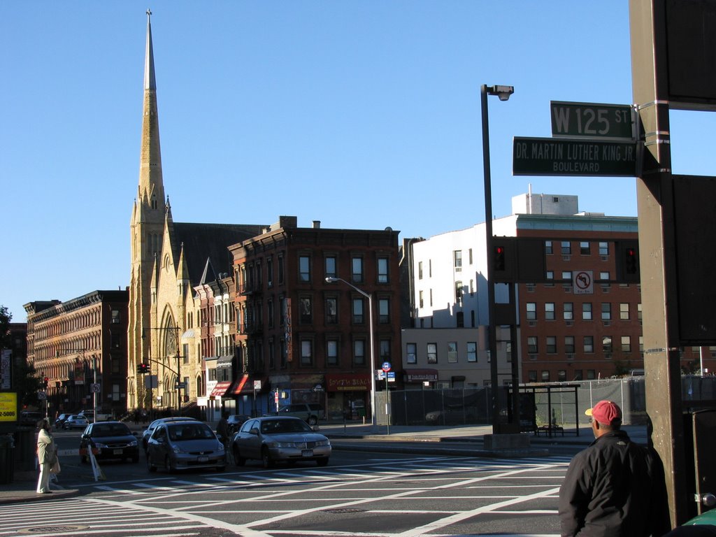 Intersection in Harlem by andre1928