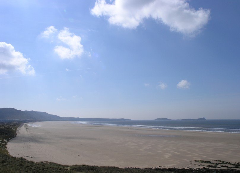 Lanngennith & Rhossili Beach by Jan Haas