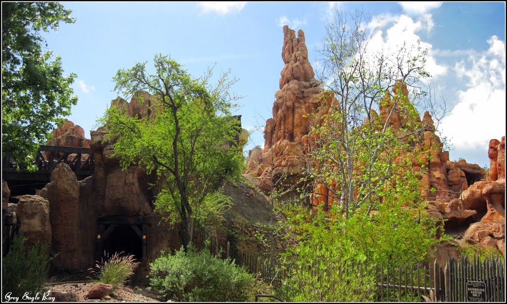 Big Thunder Mountain - Disneyland Anaheim CA by Grey Eagle Ray