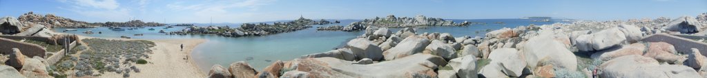 Panoramica di Lavezzi (Corsica) a 360 gradi by valeryo