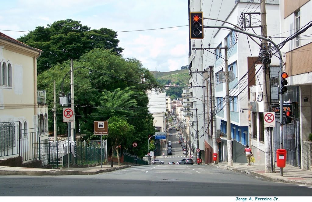 Rua Espírito Santo esquina com Santo Antônio by Jorge A. Ferreira Jr.