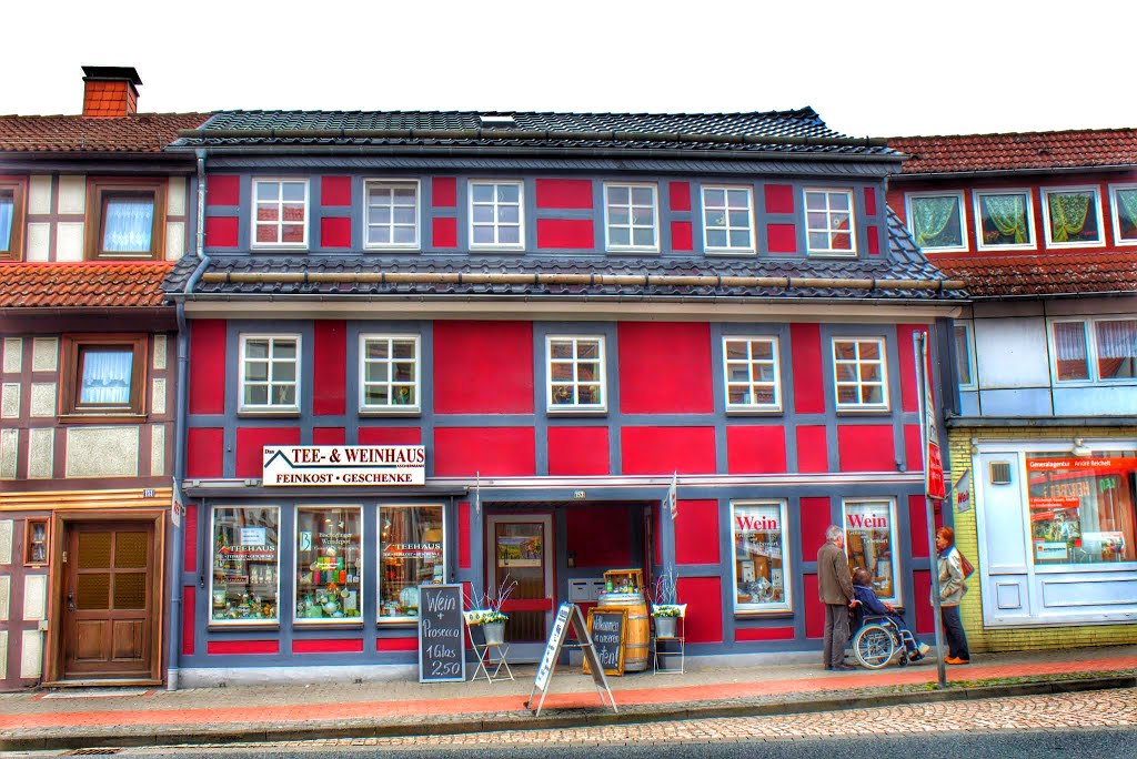 "Tee- & Weinhaus" • Hauptstraße 153 • 37431 Bad Lauterberg im Harz ... by Boris Gonschorek