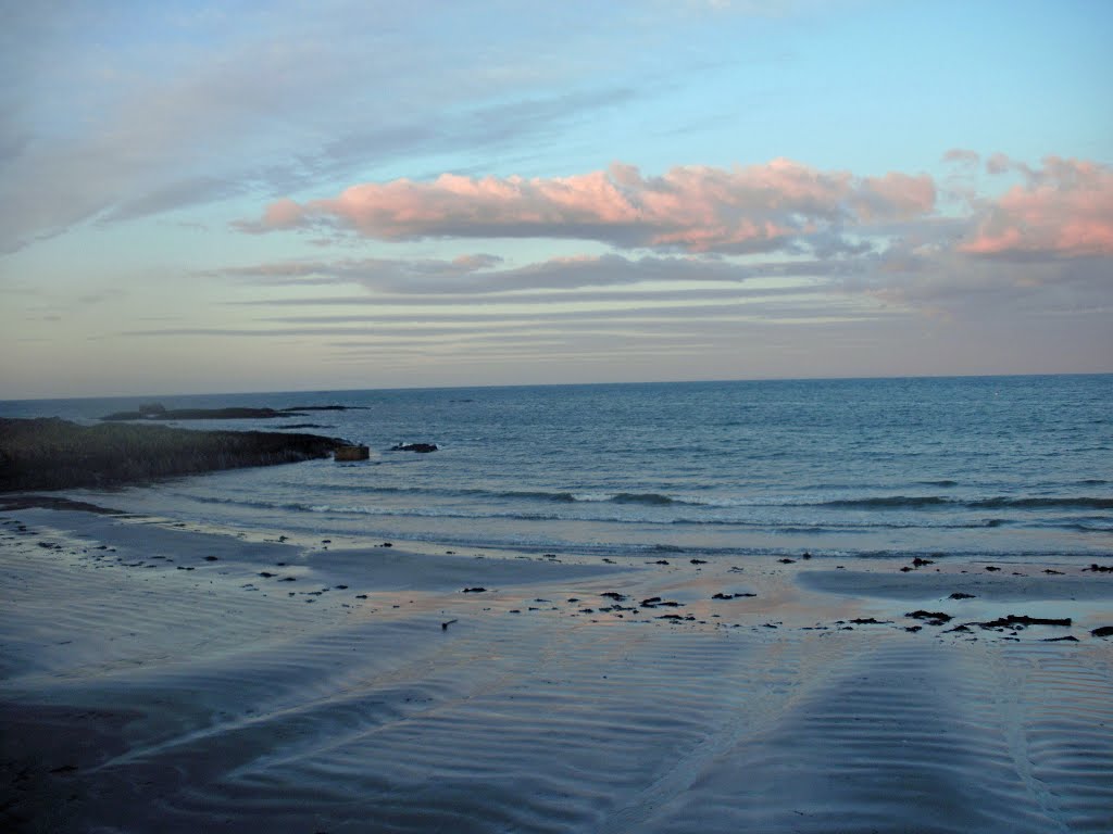 Ballywalter Beach, evening March 2014 by Xwarm