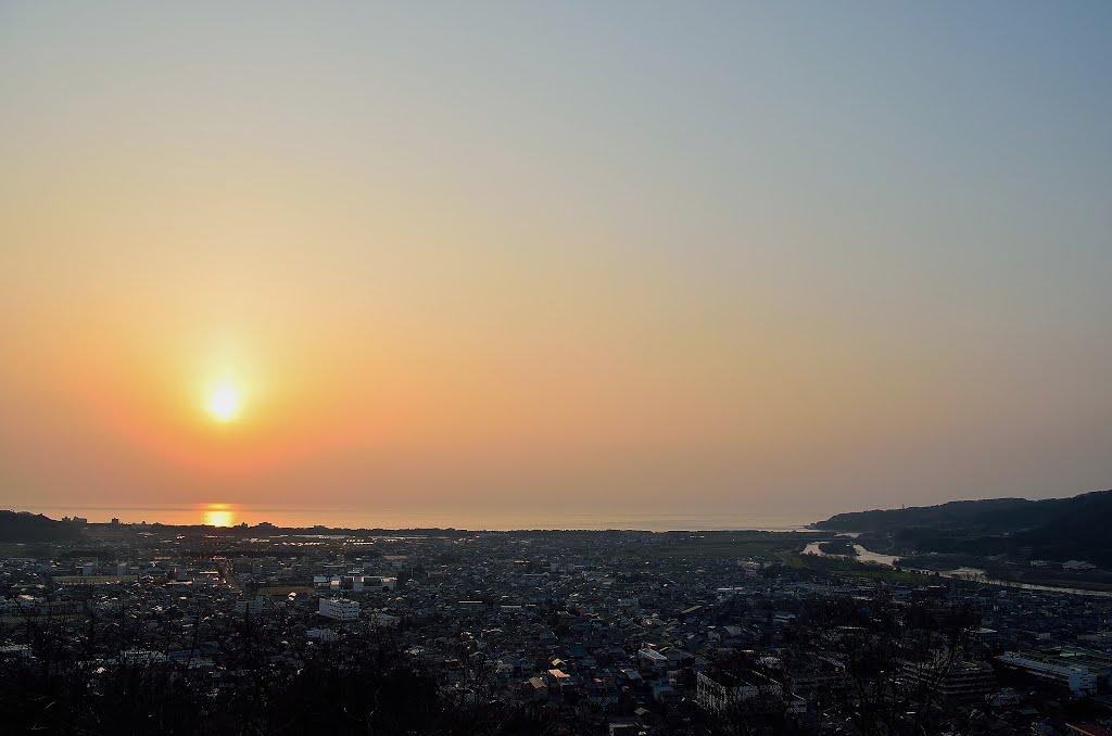 A view from Murakami castle by oaaioai