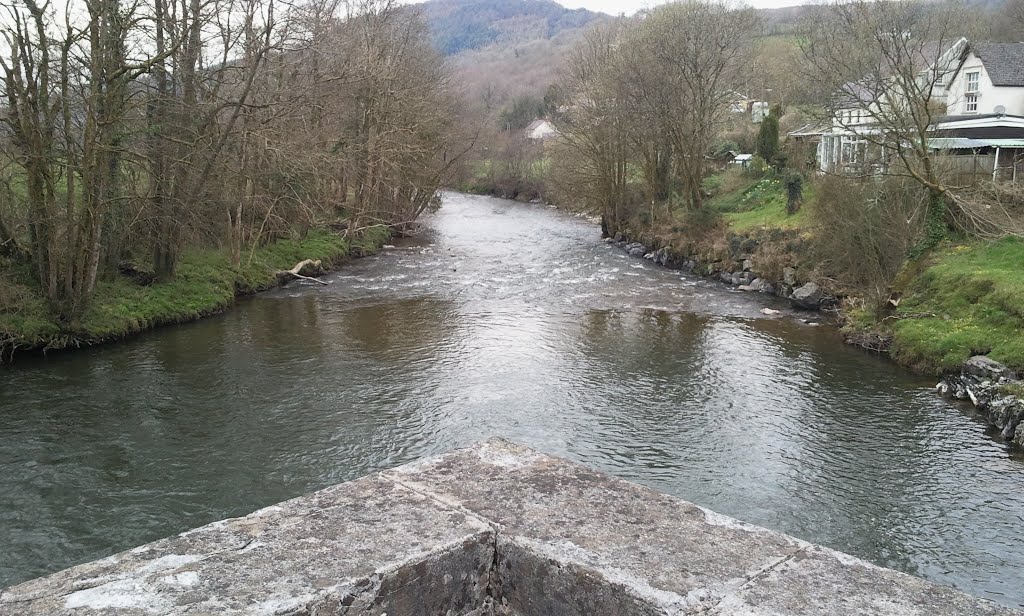 Downriver of Abergorlech bridge by LanzaroteCamel