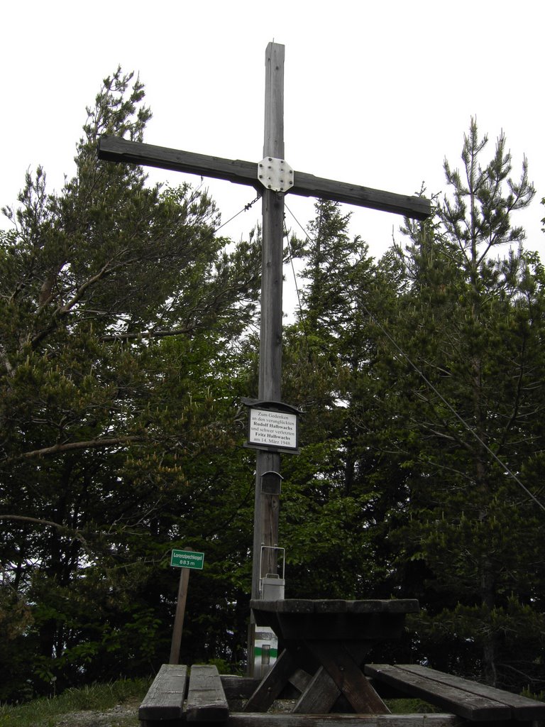 Gipfelkreuz des Lorenzipechkogels (Waldmarkweg) by gt123456