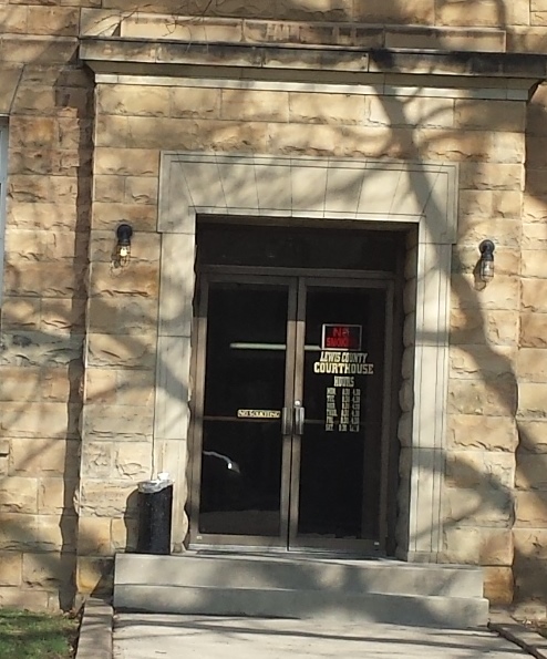 The Liwis County Court House in Vanceburg Kentucky by JBTHEMILKER