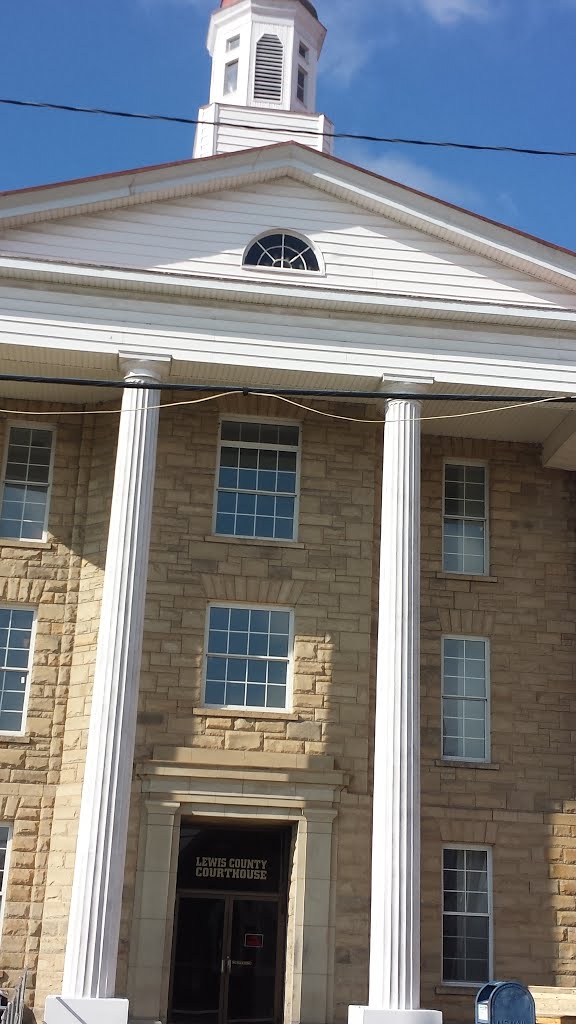 The Liwis County Court House in Vanceburg Kentucky by JBTHEMILKER