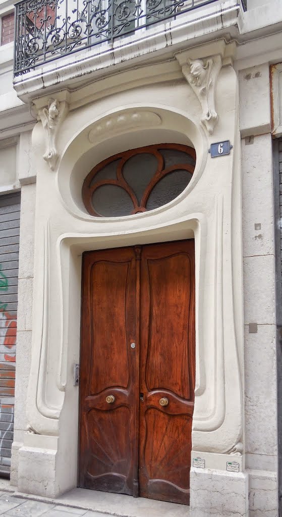 Grenoble, avenue Félix Viallet 20 / rue du Docteur Mazet 6 (Charles Coutavoz et Auguste Demartiny 1906) by Jacques Lasserre