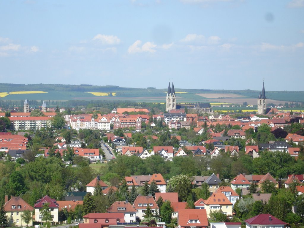 View over Halberstadt by n.krenge