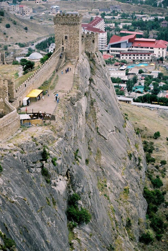 Inside (outside?) the Genoese fortress in Sudak by Tomek Wiazowski