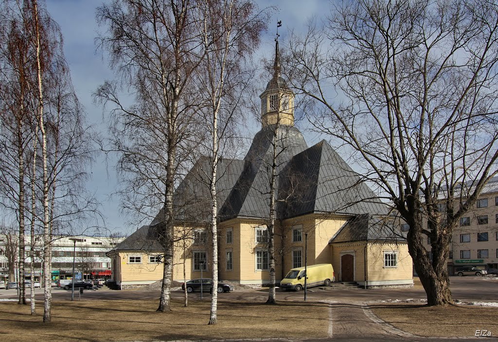 Lappeenranta, St. Mary's church by Elena Zakamaldina