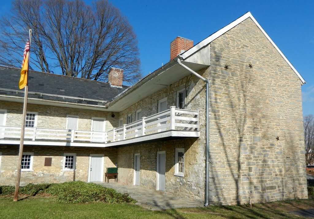 Hessian Barracks, Maryland School for the Deaf, 101 Clarke Pl, Frederick, MD, built 1780 by Midnight Rider