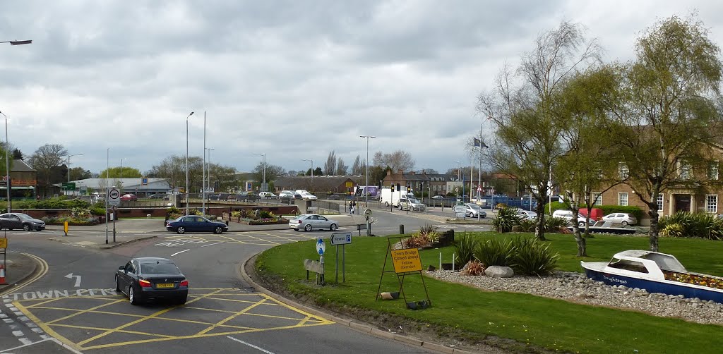 Freedom bridge, wisbech, cambs. april 2014. by Michael & Grace.