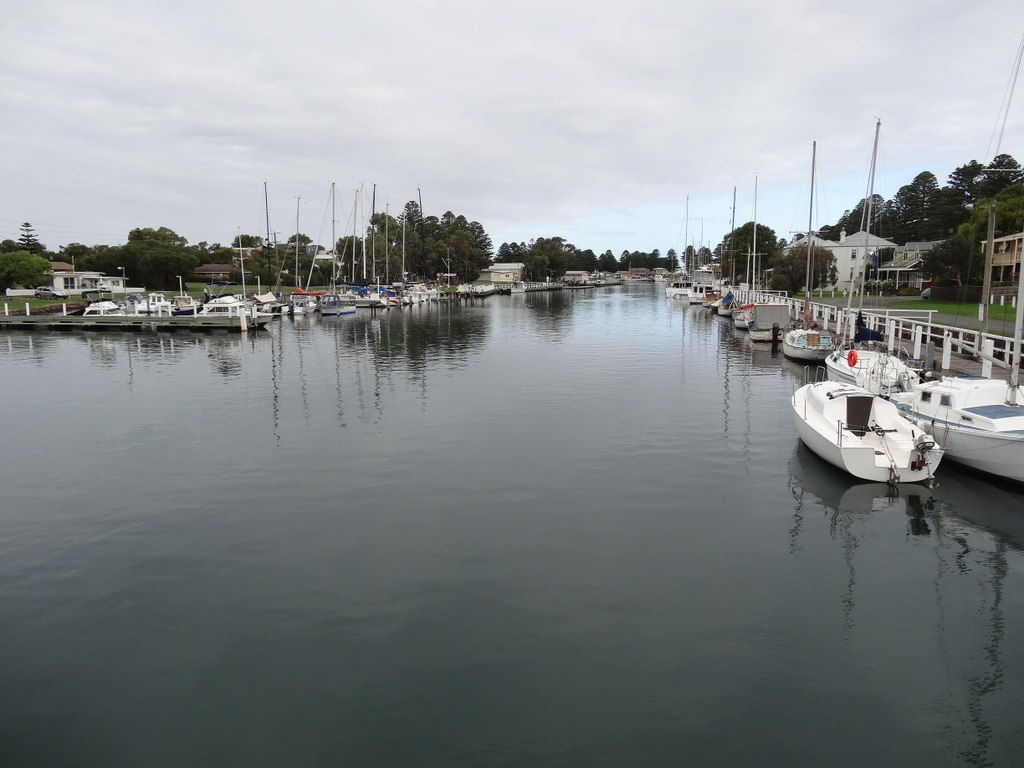 Port Fairy waterside by Warwick A Sellens