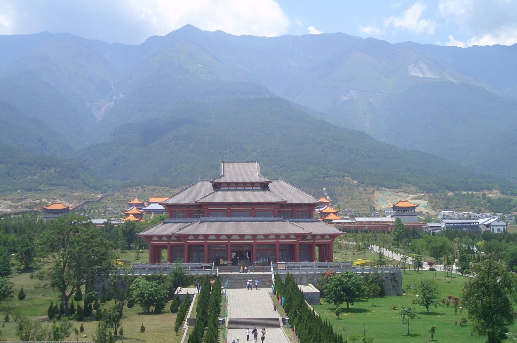 Monastery near Dali by gellero