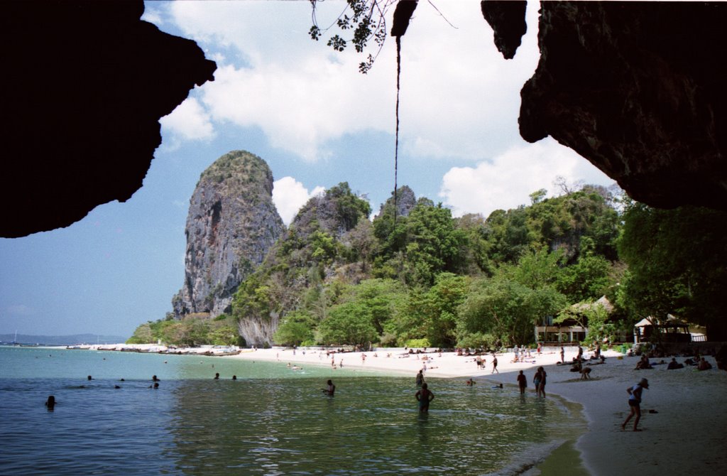 Phra Nang beach - view from Princess cave by branok