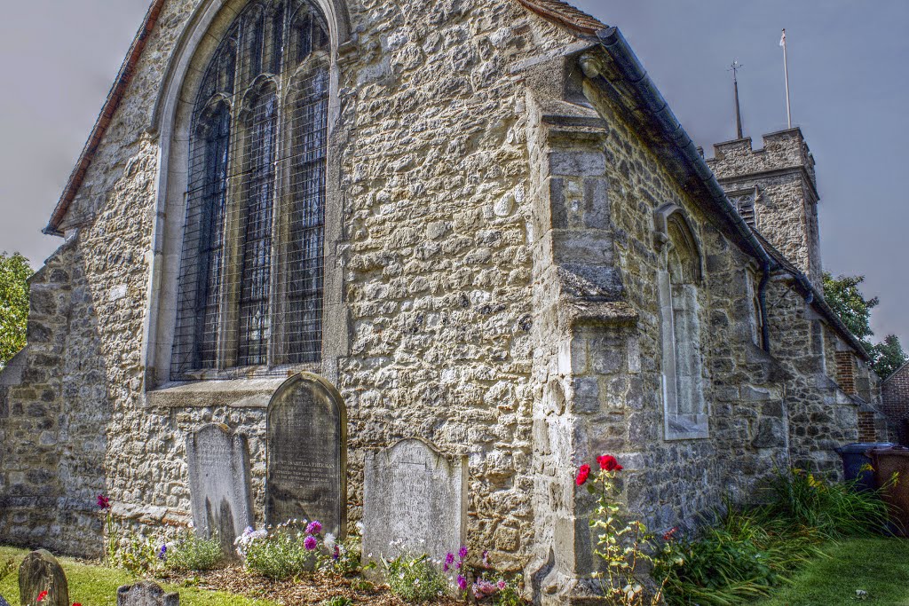 Chingford Old Church by Bill Servati