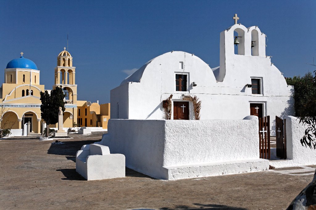 Santorin Greece by Bildtankstelle_de