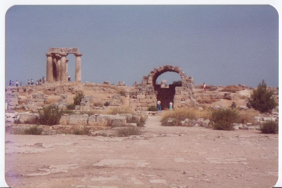 Apollo Temple, Korinthos, Greece by Thomas58