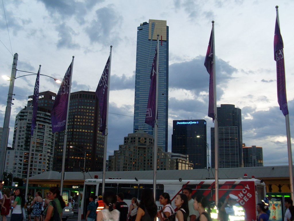 Southbank from fedration square by manjinder.grewal