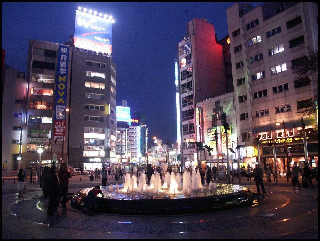 Ikebukuro by night by Remmmy