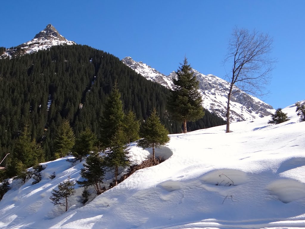 Winter in Gargellen by Von der Dinkelheide