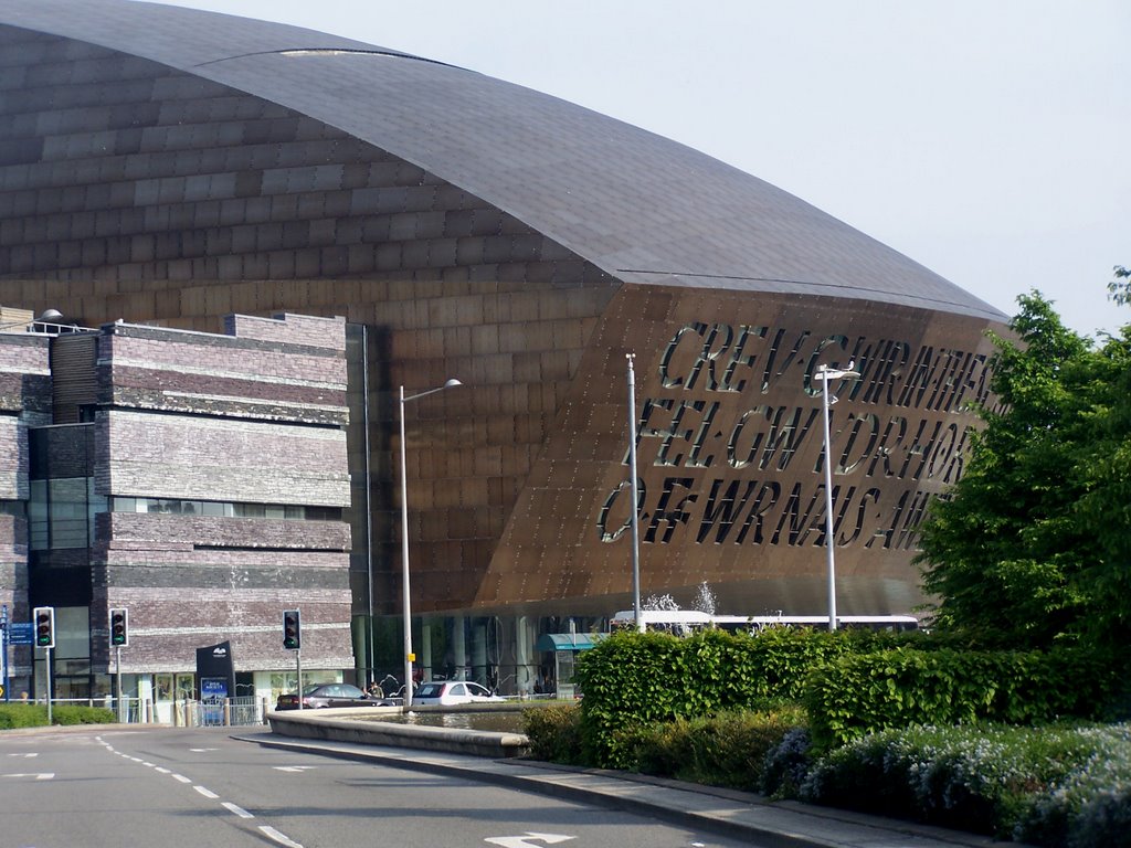 Melleniuem centre Cardiff Bay by Juliet Cullen