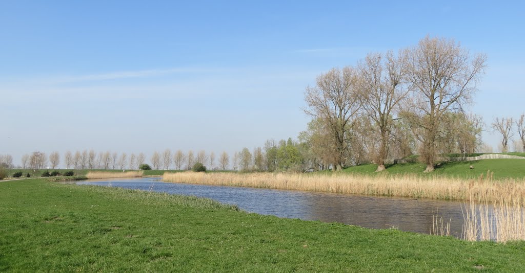 Gebied ten westen van Fort Aalsmeer by Piet Guijt