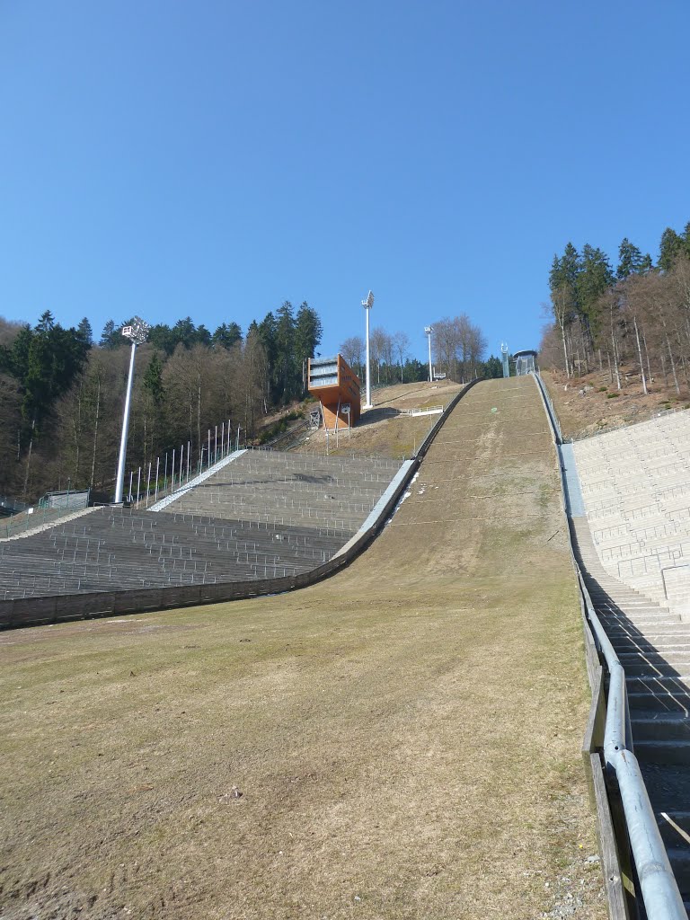 Willingen..mühlenkopf-schanze..landungs-hang by f.h ehrenberger germany