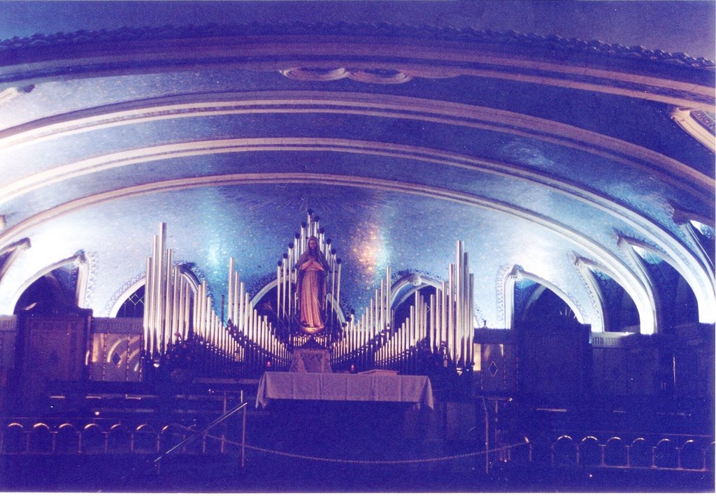 Órgão da Basílica de SAINT-ANNE de BEAUPRÉ -2002 by celso m. andrade