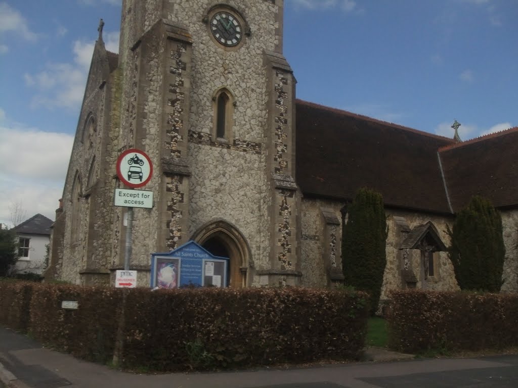 All Saints Church, Alton by Robert'sGoogleEarthPictures