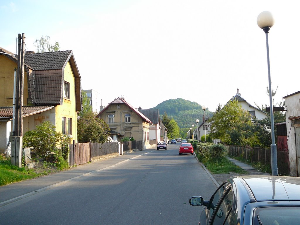 Nový Bor - ulice Kapitána Jaroše by jarda-nb