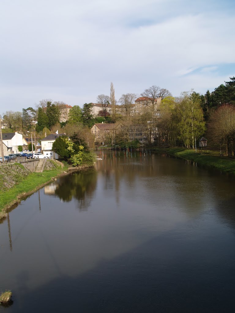 The Mayenne River France. by helensomerset