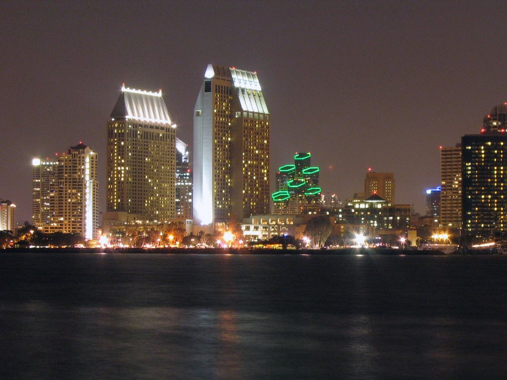 Centre-ville de San Diego Downtown by menardmathieu