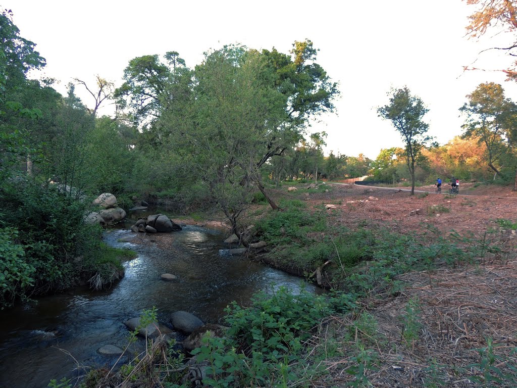 Bike Trail Parallels in Secret Ravine Creek by Steve Schmorleitz, NationalParkLover.com