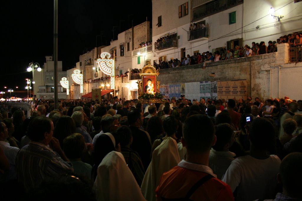 Madonna della Madia (Patrona di Monopoli) by Giovanni Muolo