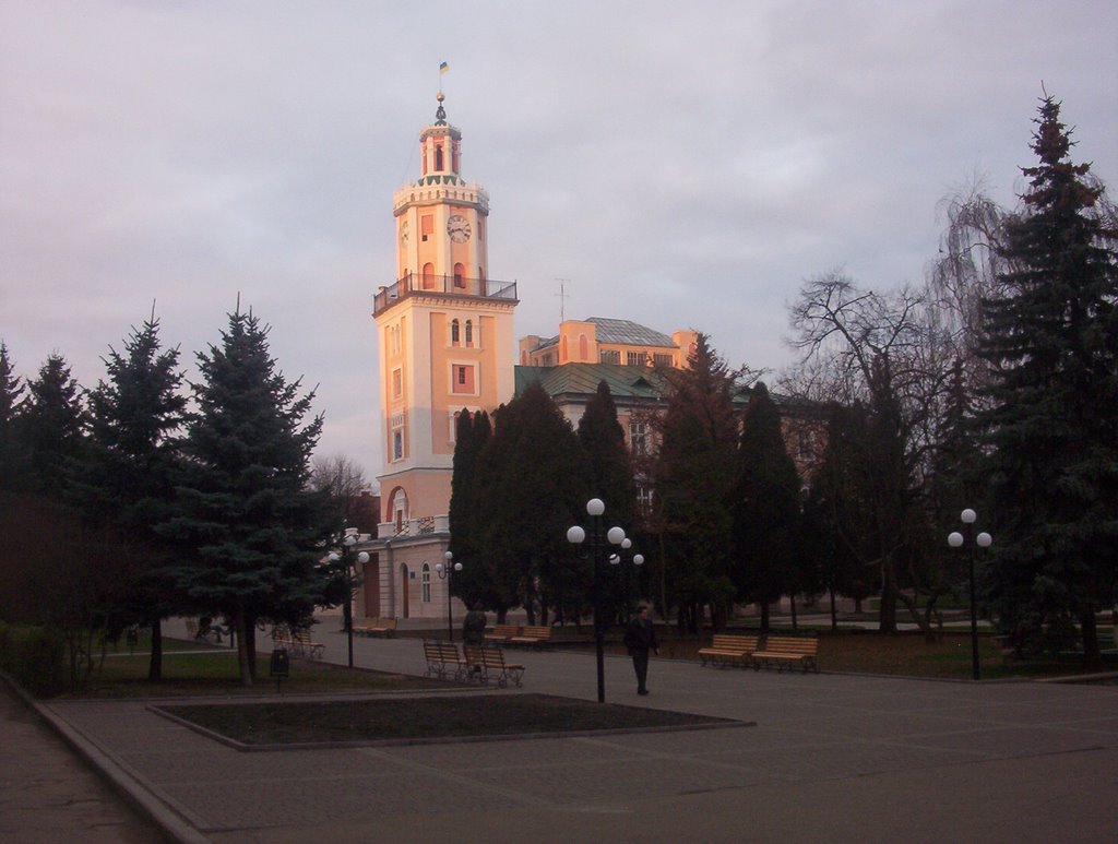 Самбірська ратуша. Rathaus. by Toporovych Taras